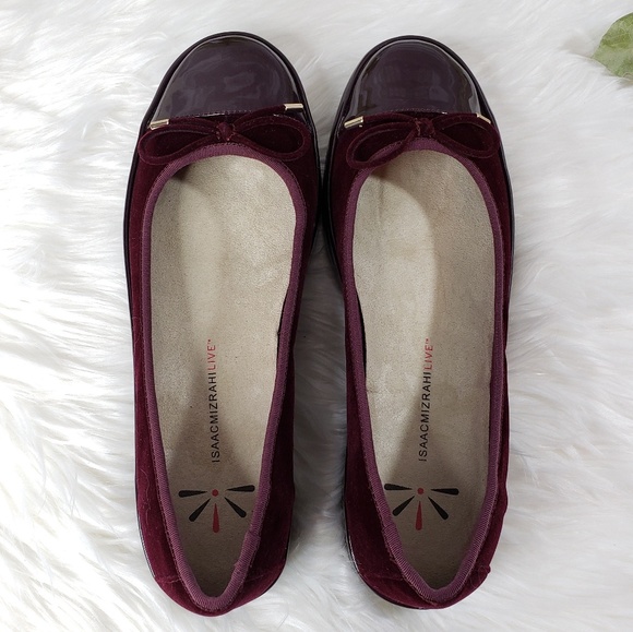 Isaac Mizrahi Live Purple Platform Flats - Picture 10 of 12